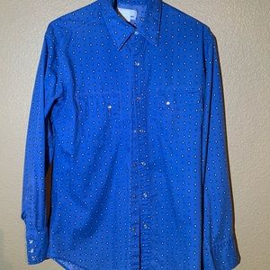 Vintage wrangler pearl snap